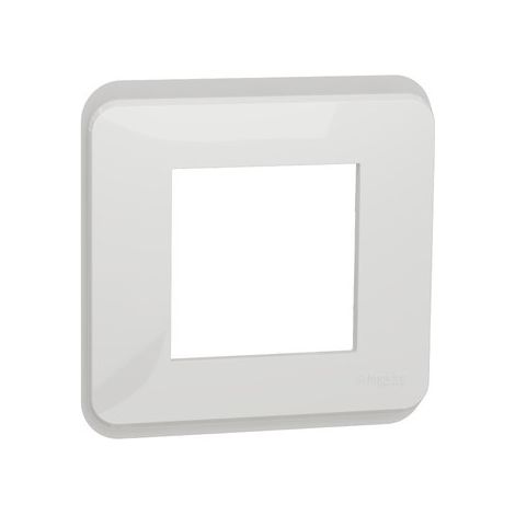 Schneider NU400218 Unica Pro - Trim Plate - White - 1-outlet