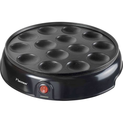 bestron Best Poffertjes Gerät APFM700Z 800W bk (1/5)