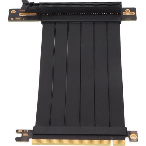 Câble d'extension PCIe 3.0 X16 15cm, haute stabilité et faible perte, 128 Gbps, pour carte graphique (1/5)