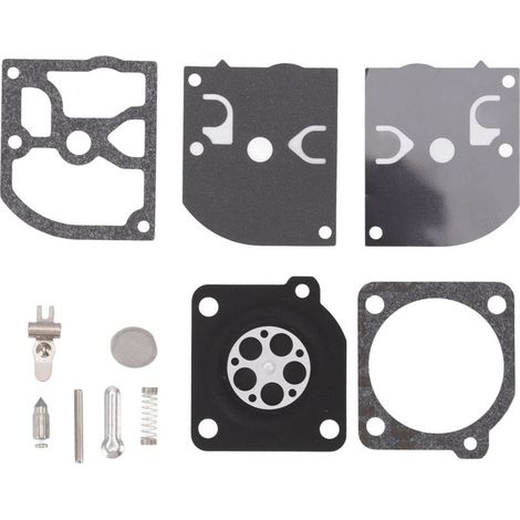 Kit de diaphragme de carburateur, joint en métal et papier pour tronçonneuse Zama Rb72 Stihl Ms019 190t Dolmar Ps34 45 340 (1/5)