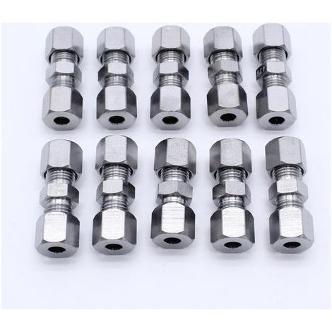 10x brake line connector for 4.75mm brake line without flange connector (1/5)