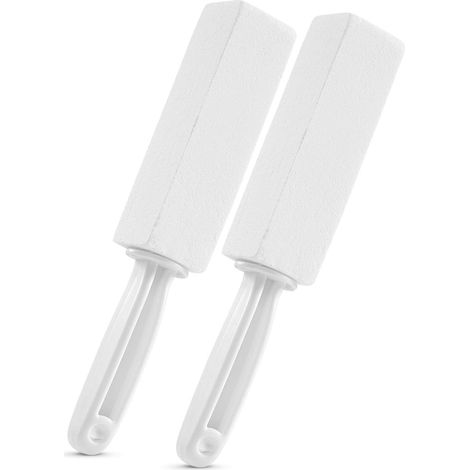 Brosse de nettoyage en pierre ponce avec manche pour toilettes et évier élimine calcaire et rouille (1/5)