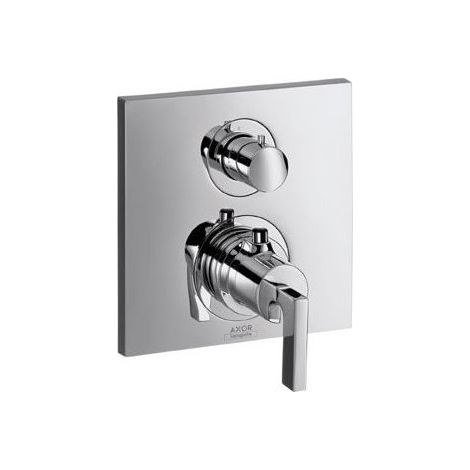 hansgrohe AXOR Citterio thermostat encastré avec robinet d'arrêt, (1/4)
