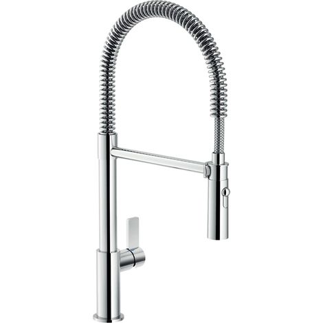 Miscelatore per lavello monocomando Nobili serie Flag FL96320/1CR Cromato - Ottone (1/2)