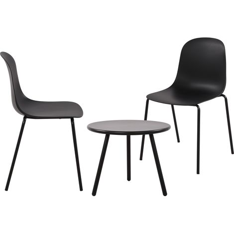 Ensemble de 2 sièges Mindin Noir (1/5)