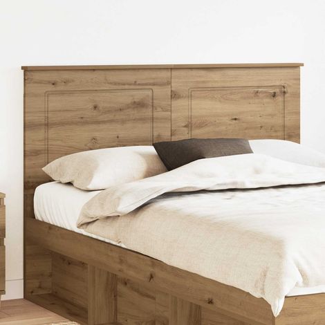 Tête de lit Chêne artisanal 140 cm Bois d'ingénierie vidaXL (1/5)