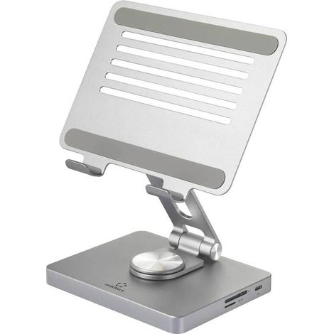 [NEUWERTIG] B-Ware RENKFORCE RF-TD9IN1-001 Tragbare Tablet Dockingstation mit HDMI und USB-C (1/2)