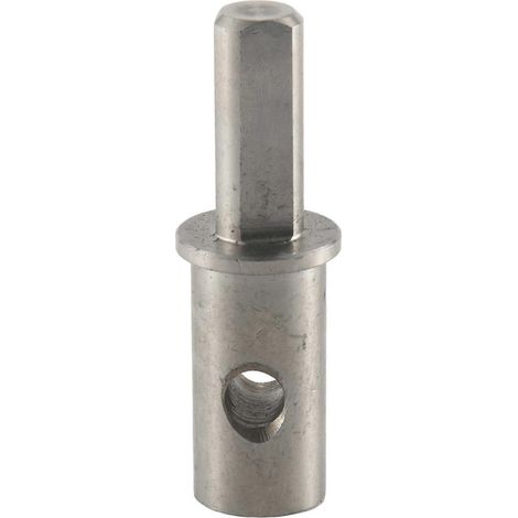 Adaptateur pour perceuse à tarière à glace compatible avec les mandrins de perceuse : trou de 1/2" et 1/4" pour boulons à oreilles et vis de blocage 1/4"-20 (1/5)