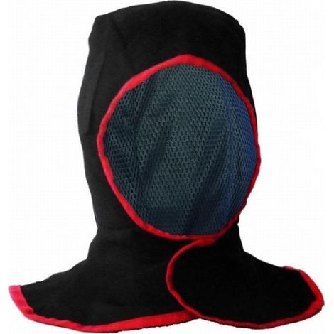 Weldline W2995 careta de soldadura ignífuga negro rojo