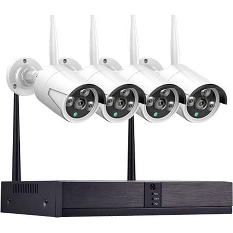Système de caméra de sécurité à domicile 8CH sans fil Wifi système de vidéosurveillance visage détecter H.265 NVR 3MP extérieur balle Audio caméra IP ensemble WiFi Kit de Surveillance vidéo ( Size : N (1/5)