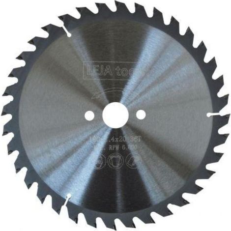Sierra circular LEJA TOOLS 2000W 190x20 mm con 24 dientes y disco de HM estándar
