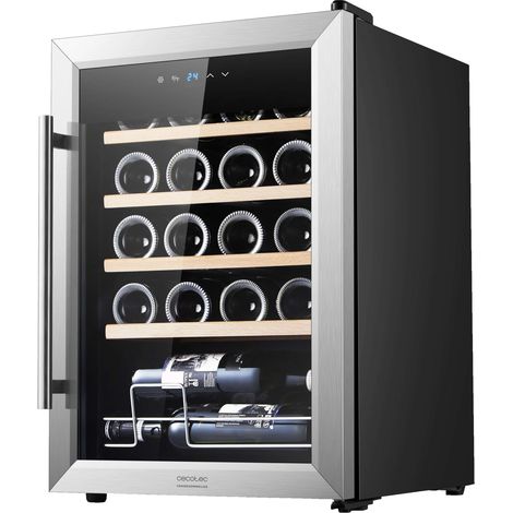 Weinkühler Cecotec Bolero GrandSommelier 2050 Edelstahl 20 Flaschen