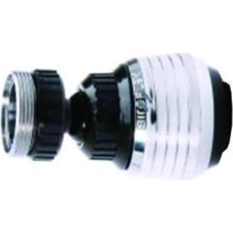 SIROFLEX 2788/S  ROMPIGETTO AERATORE DOCCETTA CROMATO CON SNODO FER 334020 (1/2)