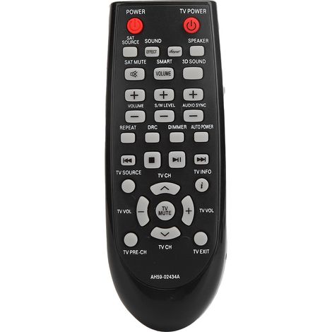 Télécommande de remplacement pour enceinte audio compatible avec le boîtier d'enceinte Samsung AH59-02434A (1/5)