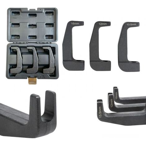 Kit 3PZ Adattatori per Estrattore Estrattori Pneumatico per iniettori ad Aria (1/5)