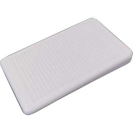 Lot de 12 cales de fenêtre en plastique Blanc