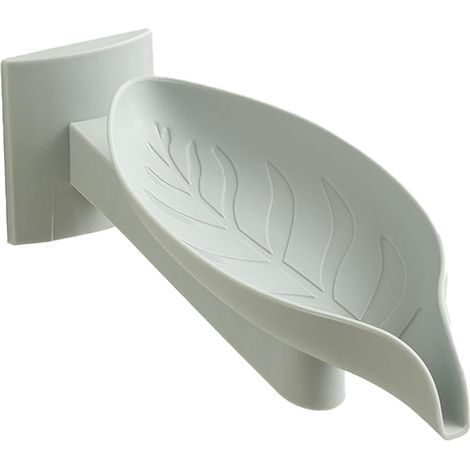 Portasapone, contenitore per sapone - Vassoio portasapone a parete, portasapone a parete senza foratura, vassoio doccia per flaconi (1/5)