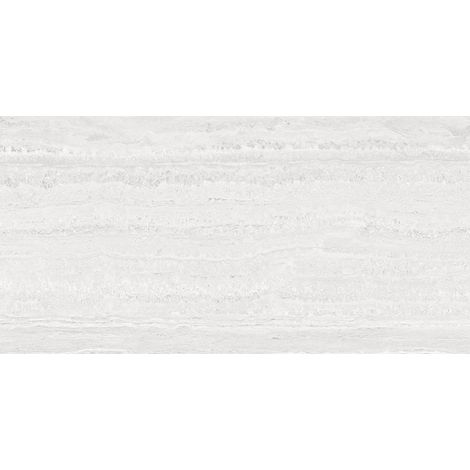 Mexen Neo Travertino Bianco campione di gres porcellanato smaltato rett. G1, piastrella pavimento-parete 120 x 60 cm, opaco - TL (1/5)