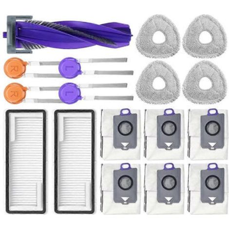 Pièces détachées pour aspirateur Narwal Freo Z10 Ultra YJCC025 : brosses principales, lingettes de nettoyage, filtres HEPA, sacs à poussière et accessoires (1/5)