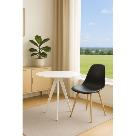 Estilo Nórdico - Mesa Synk Force Total 80 cm - Blanco (1/5)