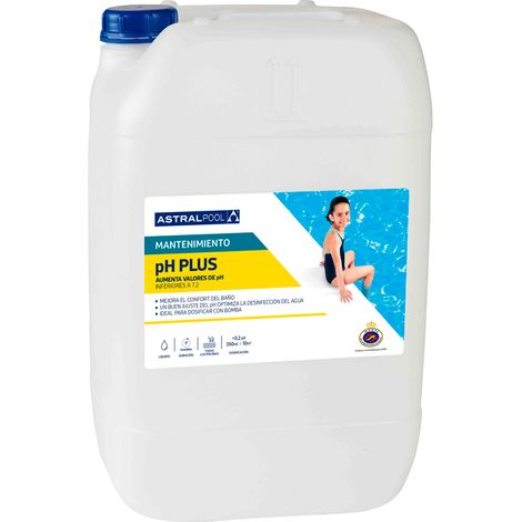 Incrementador de pH líquido AstralPool pH Plus 20 L