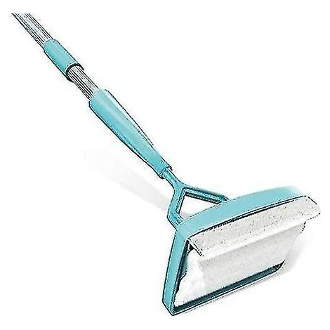 Balai de nettoyage Baseboard Partner, brosse de nettoyage ménager, brosse de nettoyage longue rétractable pour plinthes, moulures de plafond et portes. (1/5)