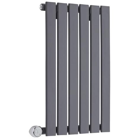 Radiateur Design Électrique Horizontal Anthracite Delta 63.5cm x 42cm x 4.6cm (1/5)
