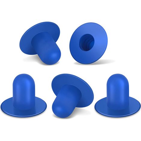 5 Pièces Bouchons de Piscine Hors Sol, Remplacément pour Pompe et Filtre, Bouchon d'Étanchéité pour Trou de Strainer