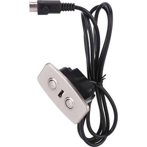 Contrôleur manuel pour fauteuil inclinable électrique, levage de canapé, interrupteur manuel à 2 boutons avec double USB (1/4)