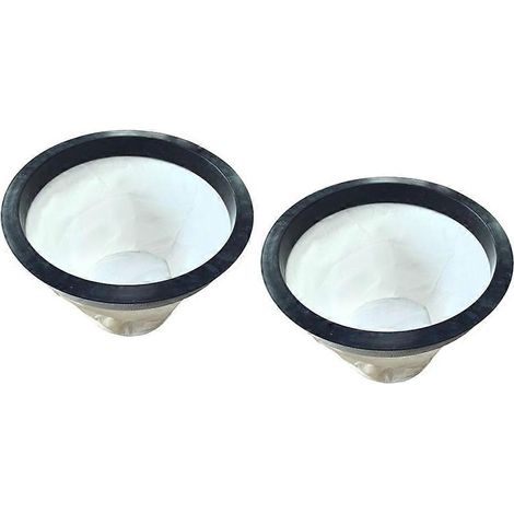 Lot de 2 sacs filtrants anti-poussière pour Karcher NT70/3 et NT90/3. Pièces de rechange : tissu filtrant anti-poussière pour la protection du moteur. (1/5)