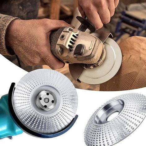 Sculpture sur bois Meule disque Angle de polissage de meulage Angle Grinder 4Inch Comme Shwon (1/4)
