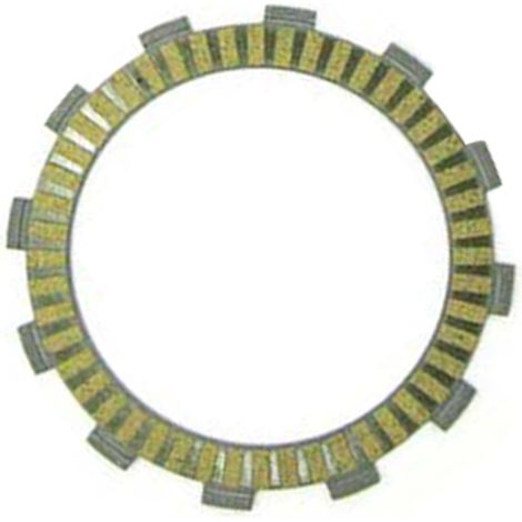 Disque de friction d'embrayage pour moto CRF250R, CRF250X et CRF250RX. Structure compacte et haute dureté. (1/5)