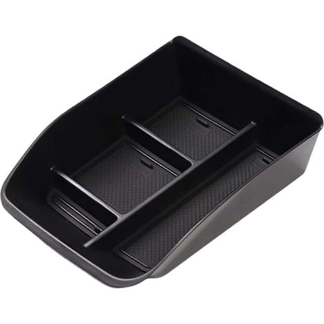 Boîte de rangement pour console centrale avec porte-gobelet, multifonctionnelle pour automobile (1/5)