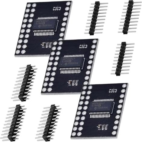 Module d'extension d'E/S I2C 16 bits MCP23017, interface série haute vitesse, compatible Arduino (1/5)
