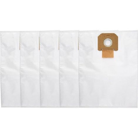Lot de 5 sacs à poussière pour aspirateur Bosch GAS35 Gas 35L Gas AFC 35M (1/4)