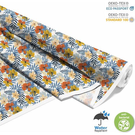 TESSUTI DECORATIVI PER ESTERNI OXFORD - motivo estivo  DX9028 (1/5)