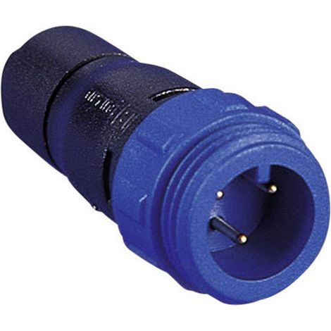 Bulgin PX0411/02P/5560 Cosse cylindrique mâle mâle, droit Nombre total de pôles: 2 Série (connecteur rond): PX04 1 pc(s) D17468 (1/3)