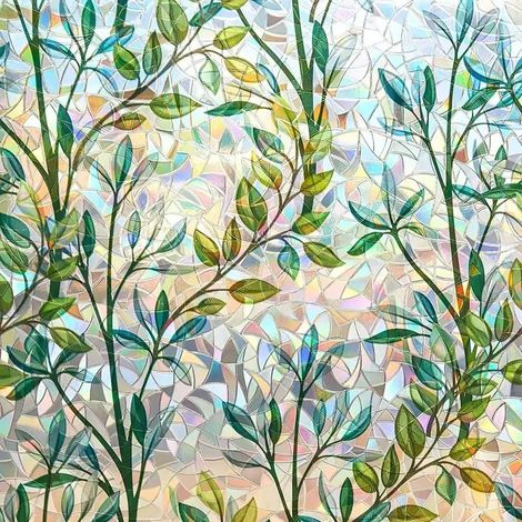 Privacy window film, blackout window film, electrostatic window film, colored window film - 45x100cm. (1/5)