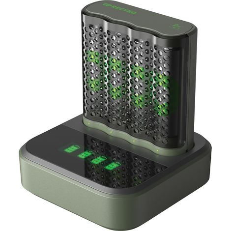 GP Ladegerät RCK DE M452D 4 x 2600 mAh AA (1/5)