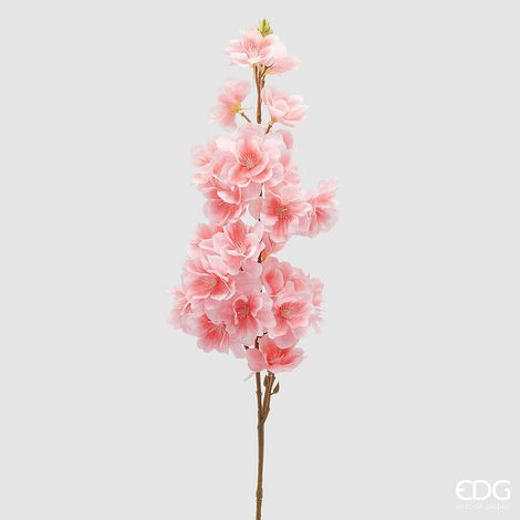 EDG Enzo De Gasperi Ramo Sakura Fiori di Ciliegio Artificiale H 70 Cm Pink (1/2)