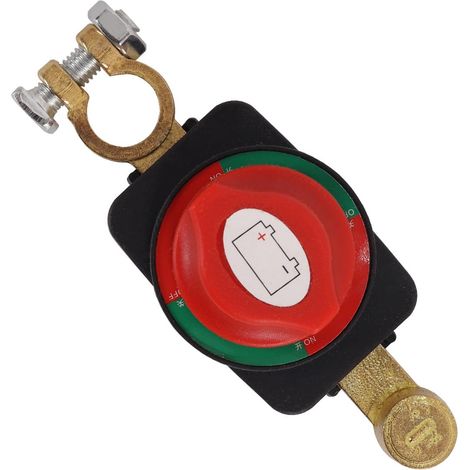 Interrupteur principal de batterie, coupe-batterie pour voiture, camping-car, bateau, caravane, remorque, camion, VTT, UTV (1/5)