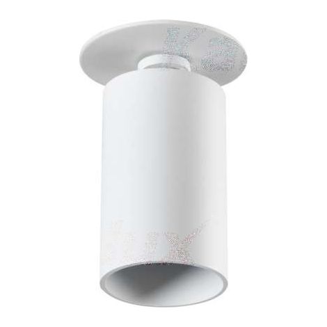 Kanlux – Spot encastrable blanc GU10 35W orientable – Aluminium durable – IP20 pour pièces sèches – Ø 8 cm, hauteur 10 cm (1/7)
