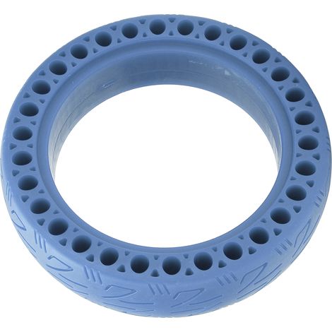 Pneu en caoutchouc 8,5 x 2,125, léger, increvable, non gonflable, compatible avec le vélo d'équilibre Ninebot 9 Nano, bleu (1/5)