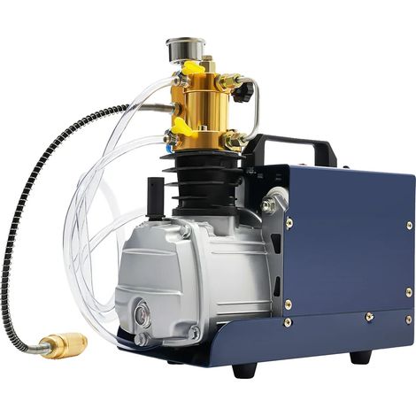 Compresseur d'air, pression maximale de 30 Mpa, moteur en fil de cuivre, Bleu (1/2)