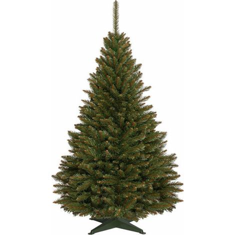 Künstlicher Weihnachtsbaum - gefälschter Weihnachtsbaum - 220 cm - Kunststoffsockel - grün (1/5)