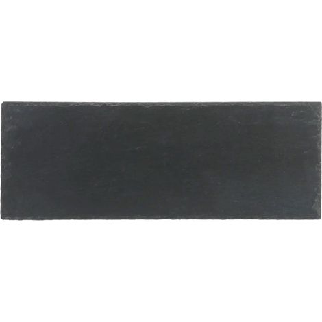 Lot de 6 Assiettes Longues "Ardoise" 30cm Gris (1/3)