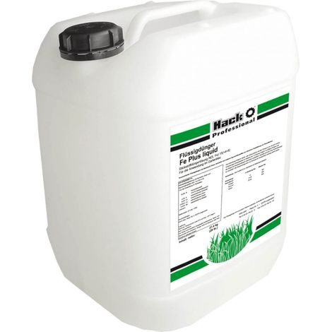 HACK PROFI Flüssigdünger Fe Plus liquid 15(+4+8) 20 l Eisendünger Universal