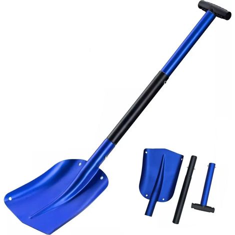 Outil de déneigement d'hiver de Neige rétractable en Alliage d'aluminium Jardin de Glace Outils de Survie en Plein air pliants (1/5)