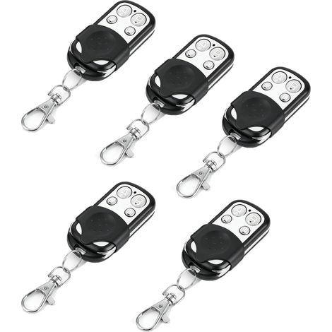 XTRELAMP-Lot de 4 radiocommandes 433,92 MHz clonage pour porte sectionnelle – 4 canaux – portée 100 m (1/5)