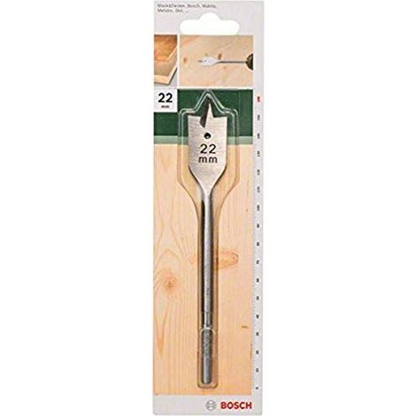 BOSCH - PUNTA A TESTA PIATTA PER LEGNO 22x110x16 MM (1/4)